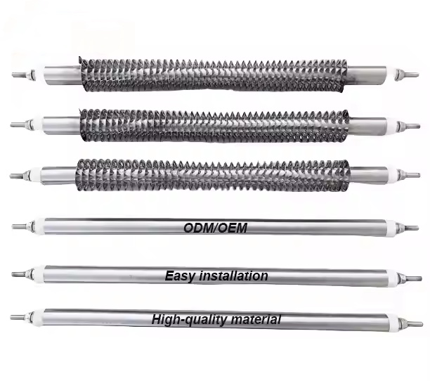 Customizable U/W/I Shape Finned Tubular Heater Stainless Steel High-Temperature Electric for Oven Tunnel Load Bank Heating - Billede 2