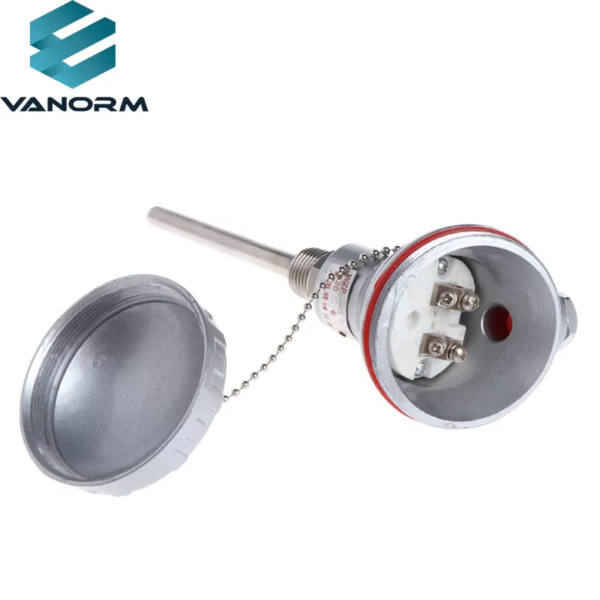 PT100 Type Stainless Steel Platinum Resistance Thermocouple Temperature Sensor Premium Instrument for Accurate Readings