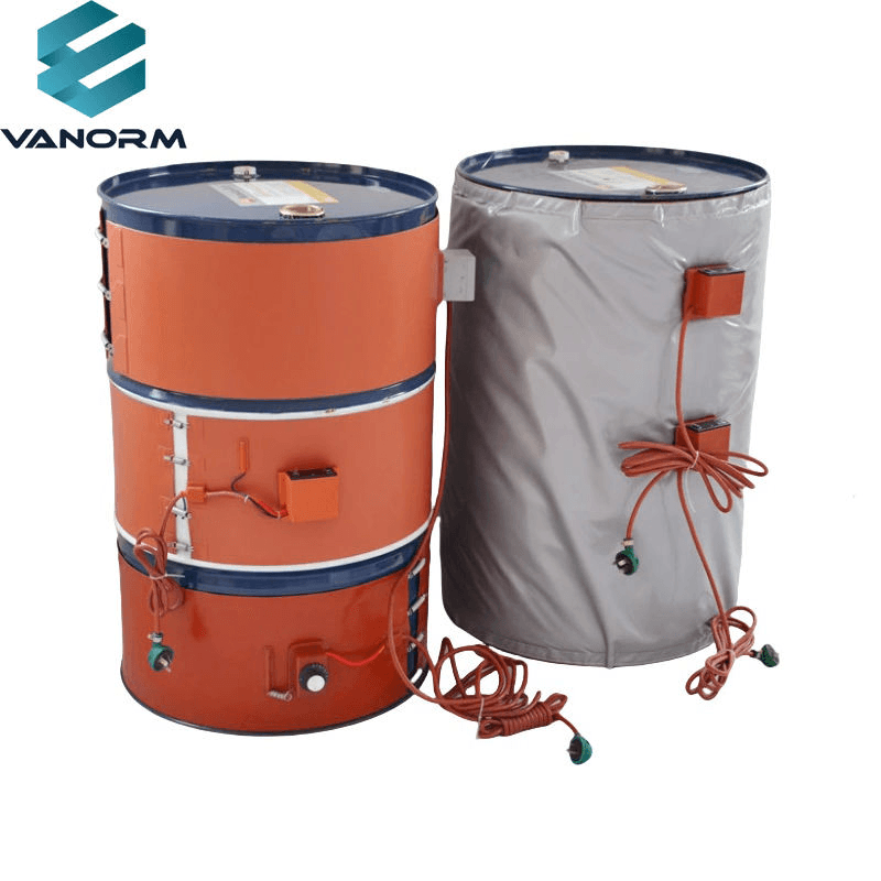 VANORM 200L 55 Gallon Oil Drum Band Barrel Heating Element Silicone Rubber Electric 220V Heaters with 2-Year Warranty - Image 2