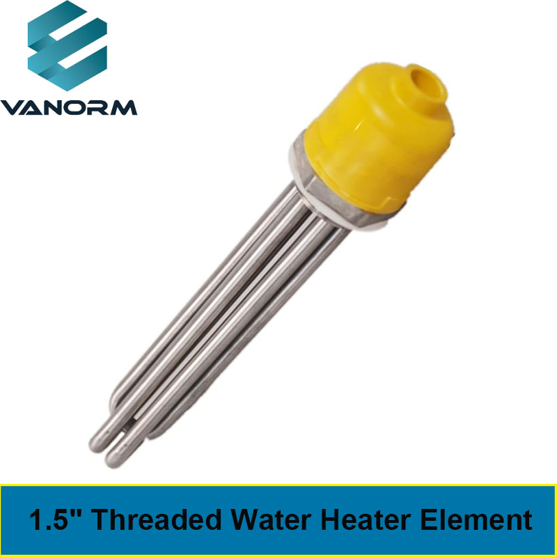 VANORM DN40 DN50 Immersion Heater Electric 220/380V SS304 Flange High-Temperature Customizable Capacity Thermal Oil Industrial - Image 3