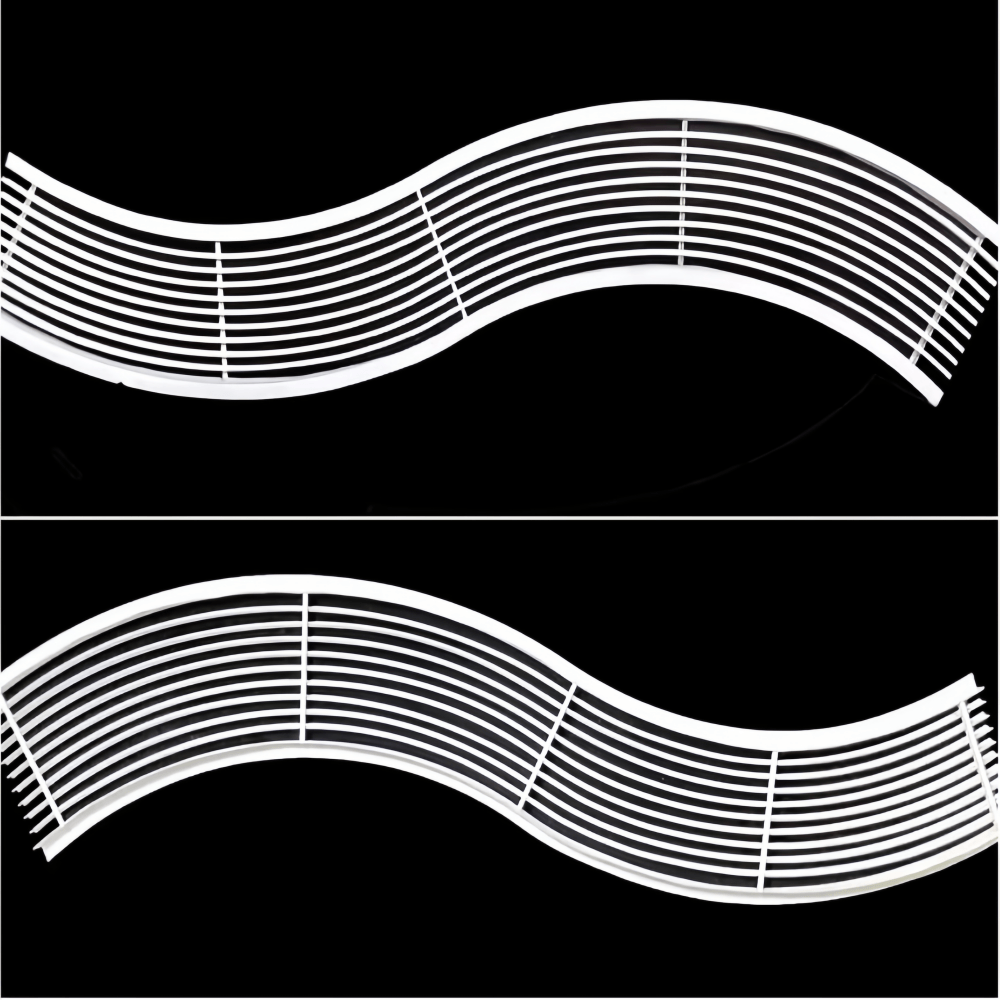 Arc-shaped air Diffuser for Central air Conditioning Grille ABS/Aluminum Material Exhaust Outlet for Hotel Restaurant Louvers - Image 4