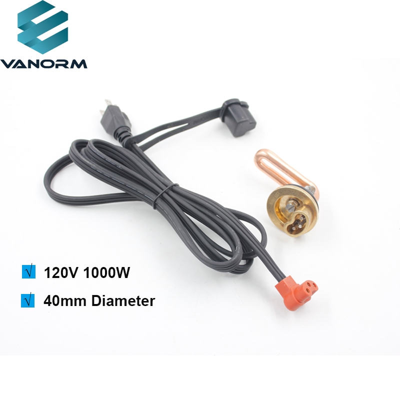 Vanorm Copper 120V 1000W Engine Block Heater 3100130 Modelo 1 Year Warranty 0.4kg - Imagem 2