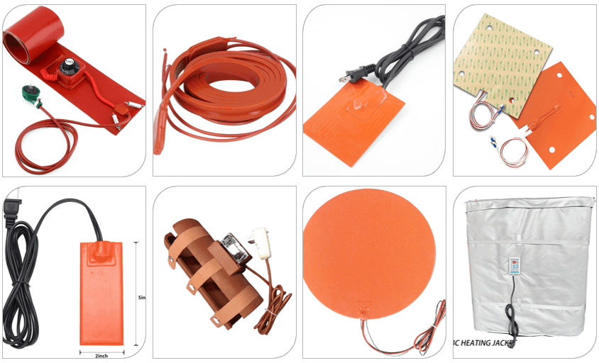 Customized 220V 260W Flexible Silicone Rubber Heater Pad 220*300mm with Glue for Heating Equipment - Image 5