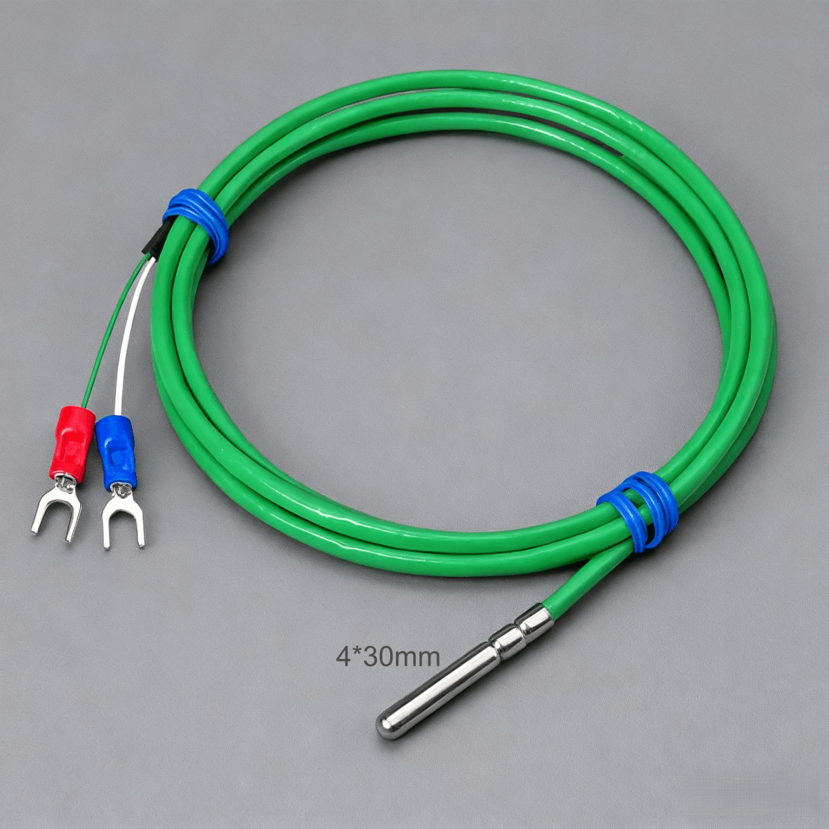 4*30 Sonde de température étanche et résistante à l'huile, Thermocouple de type K, capteur de température encapsulé à extrémité évasée de type T/J - Image 2
