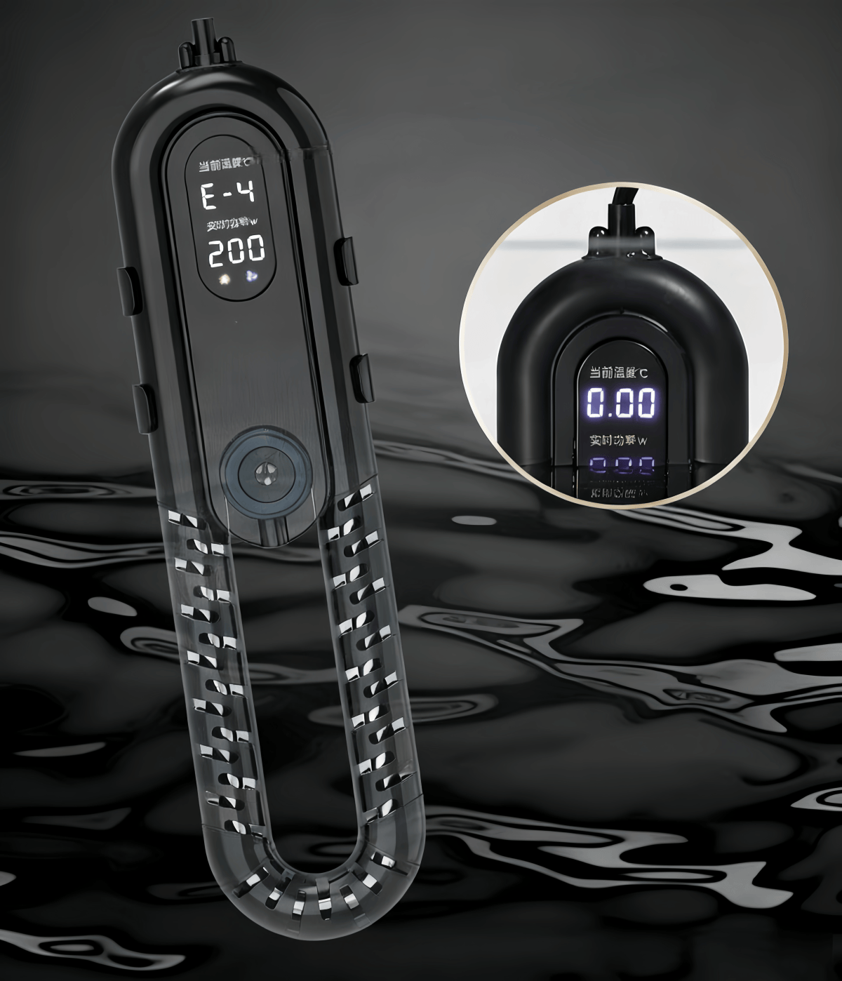 200L/300L/500L/600L 316L Waterproof Fish Tank Heater with Automatic Temperature Control High-Accuracy Heating Element