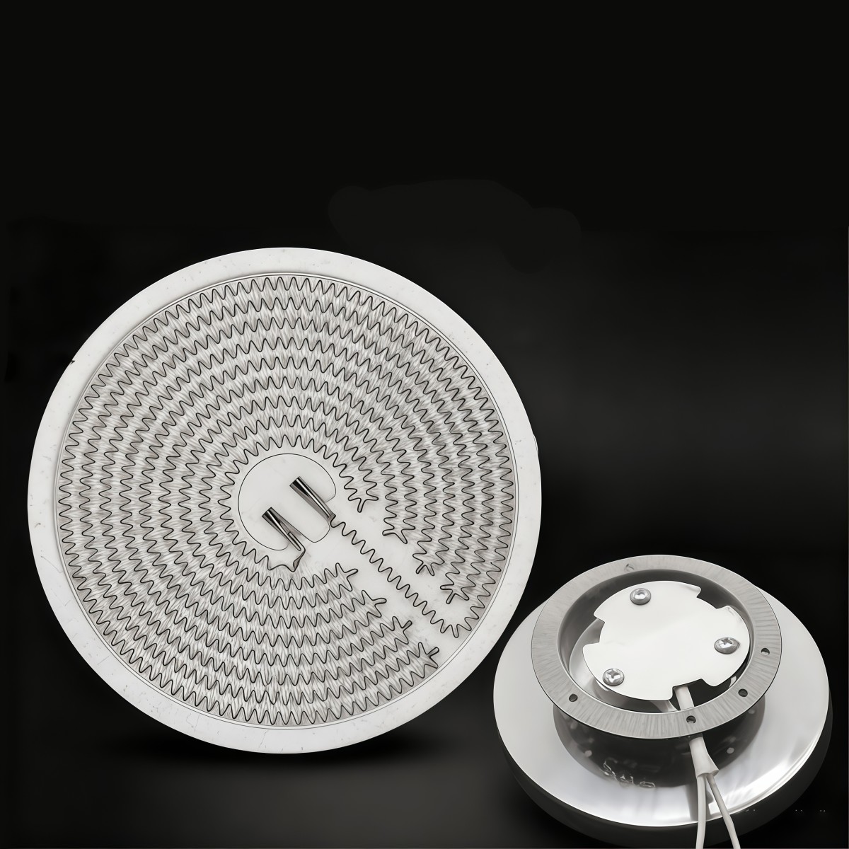 220V Electric Ceramic Radiant Surface Air Heater 1000W Low-Temperature Heating Element Parts
