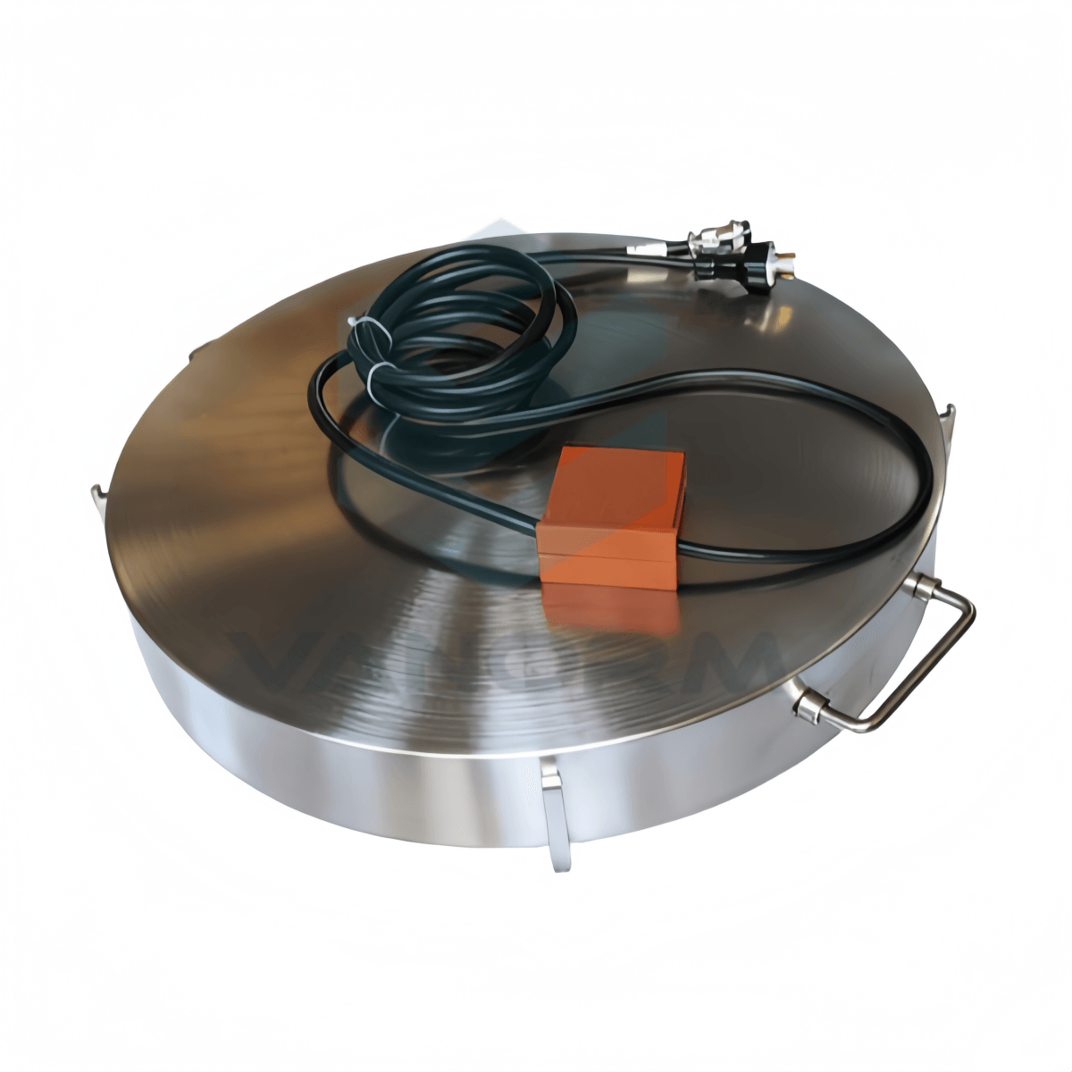 Stainless Steel Material Insulation Electric Heating Element Drum Base Barrel Bottom Heater Silicone Rubber Heating Equipment - Image 2