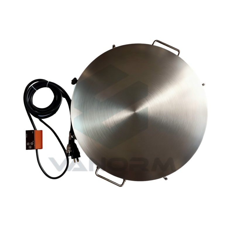 Stainless Steel Material Insulation Electric Heating Element Drum Base Barrel Bottom Heater Silicone Rubber Heating Equipment - Image 5