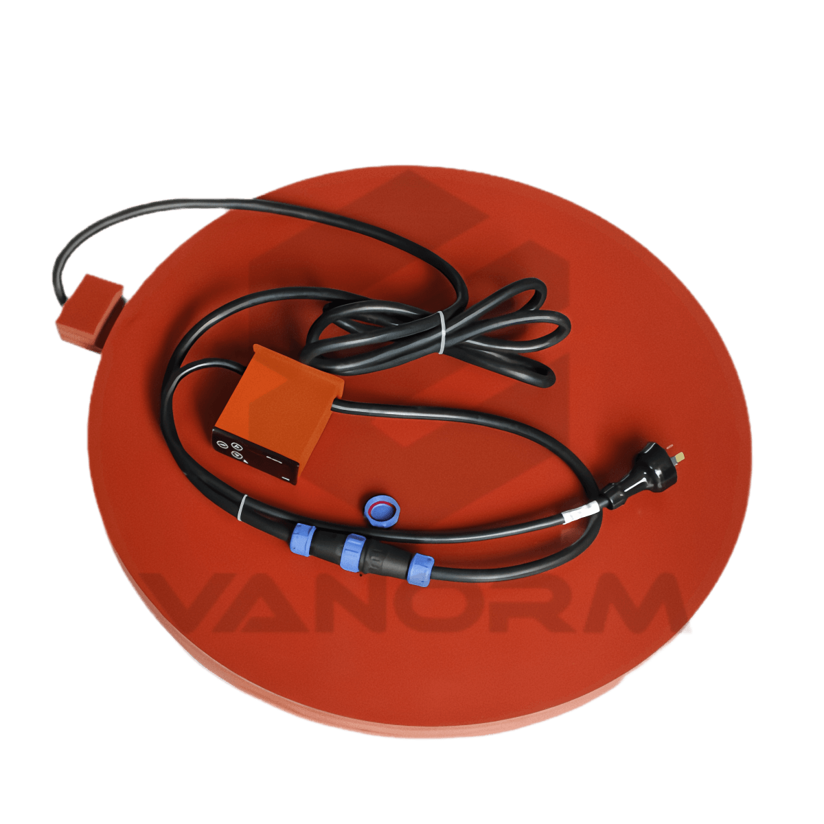 Round Electric Heating element Drum Base Heater Barrel Bottom Silicone Heating Plate Material Insulation Silicone Rubber Heater