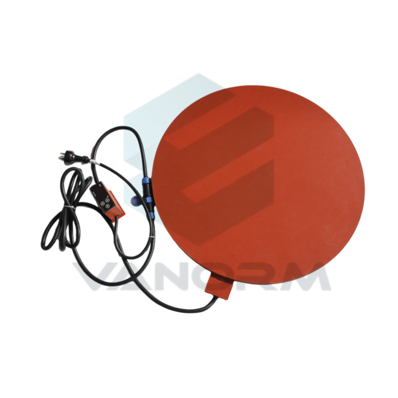 Round Electric Heating element Drum Base Heater Barrel Bottom Silicone Heating Plate Material Insulation Silicone Rubber Heater - Image 3