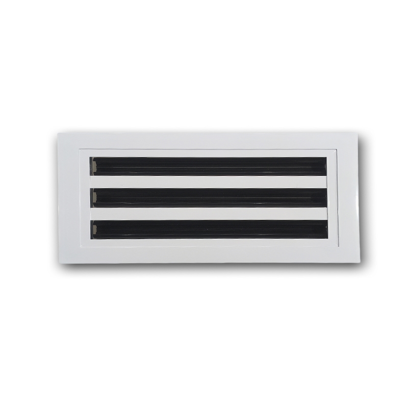 Modern AC Vent Cover 12x6 White Aluminum Alloy Plastic Air Register Grille for Ceiling Walls Floors Square Shape for Office Use