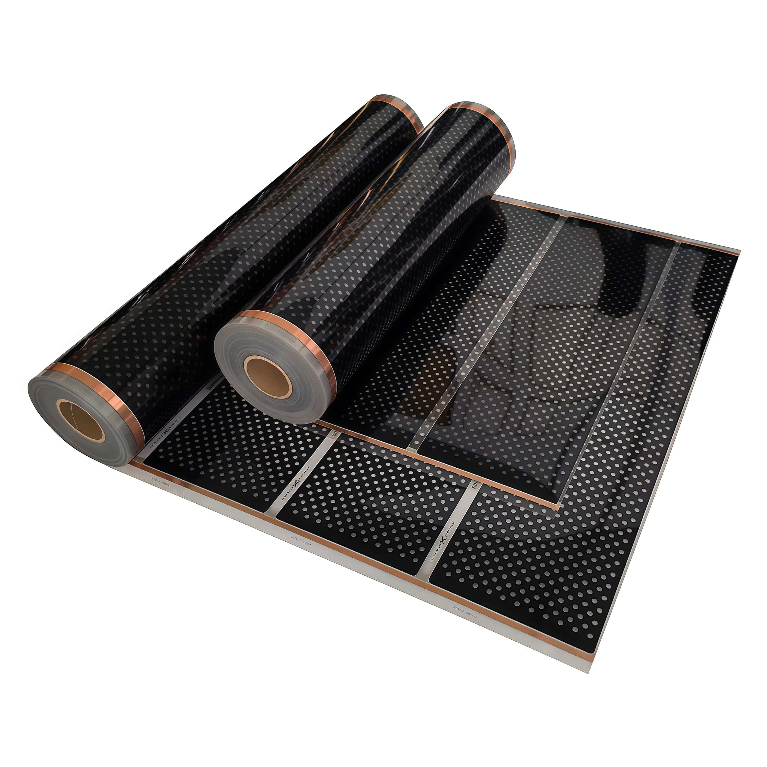 Graphene Warmtact Full Floor House Heating System Far Infrared Electric Underfloor Carbon Heating Film with Thermostat 110-240V