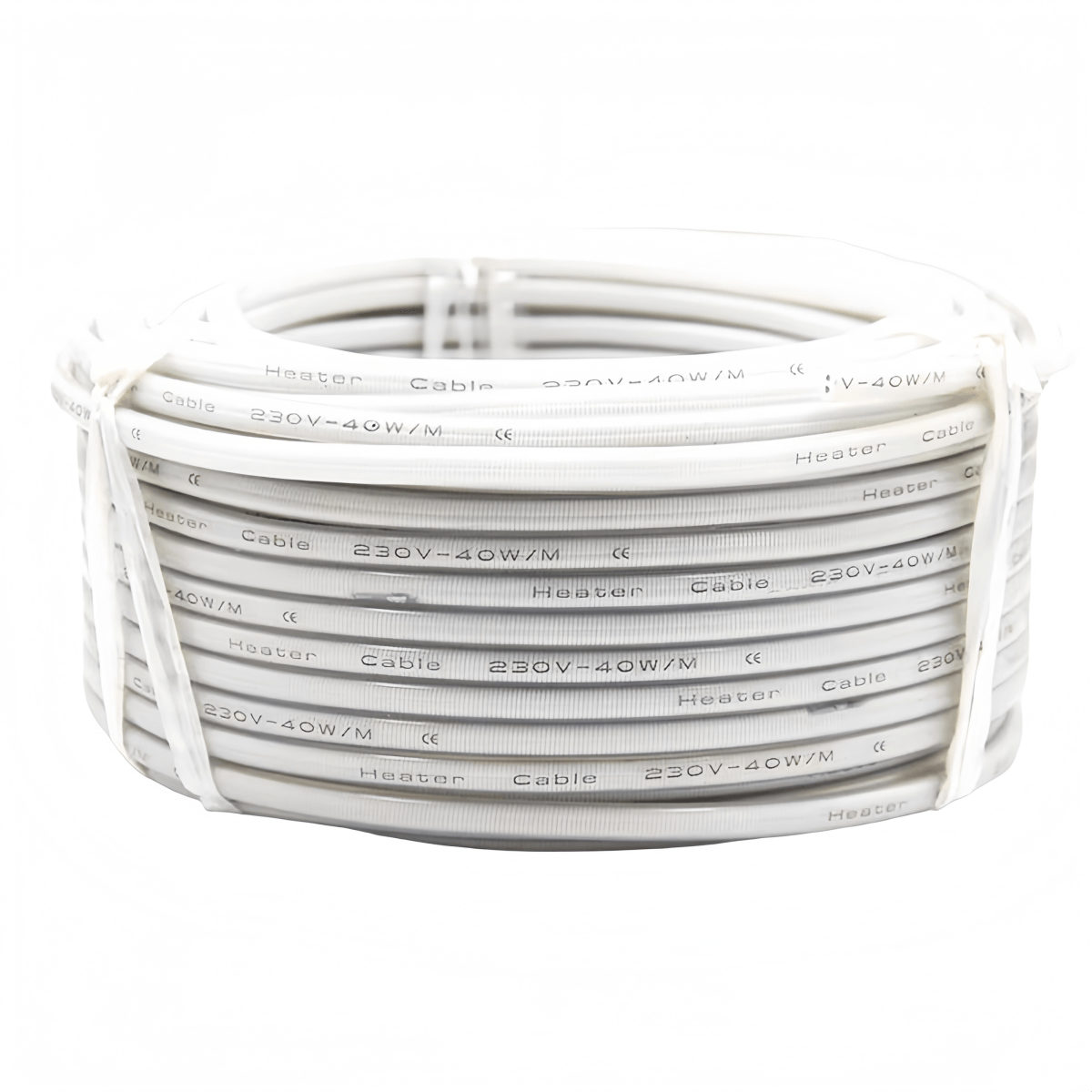25W/30W/40W/50W Rubber Drain Pipe Defrosting Heater Wire Cable Heat Pad Sustainable 230v Constant Power Heating Equipment