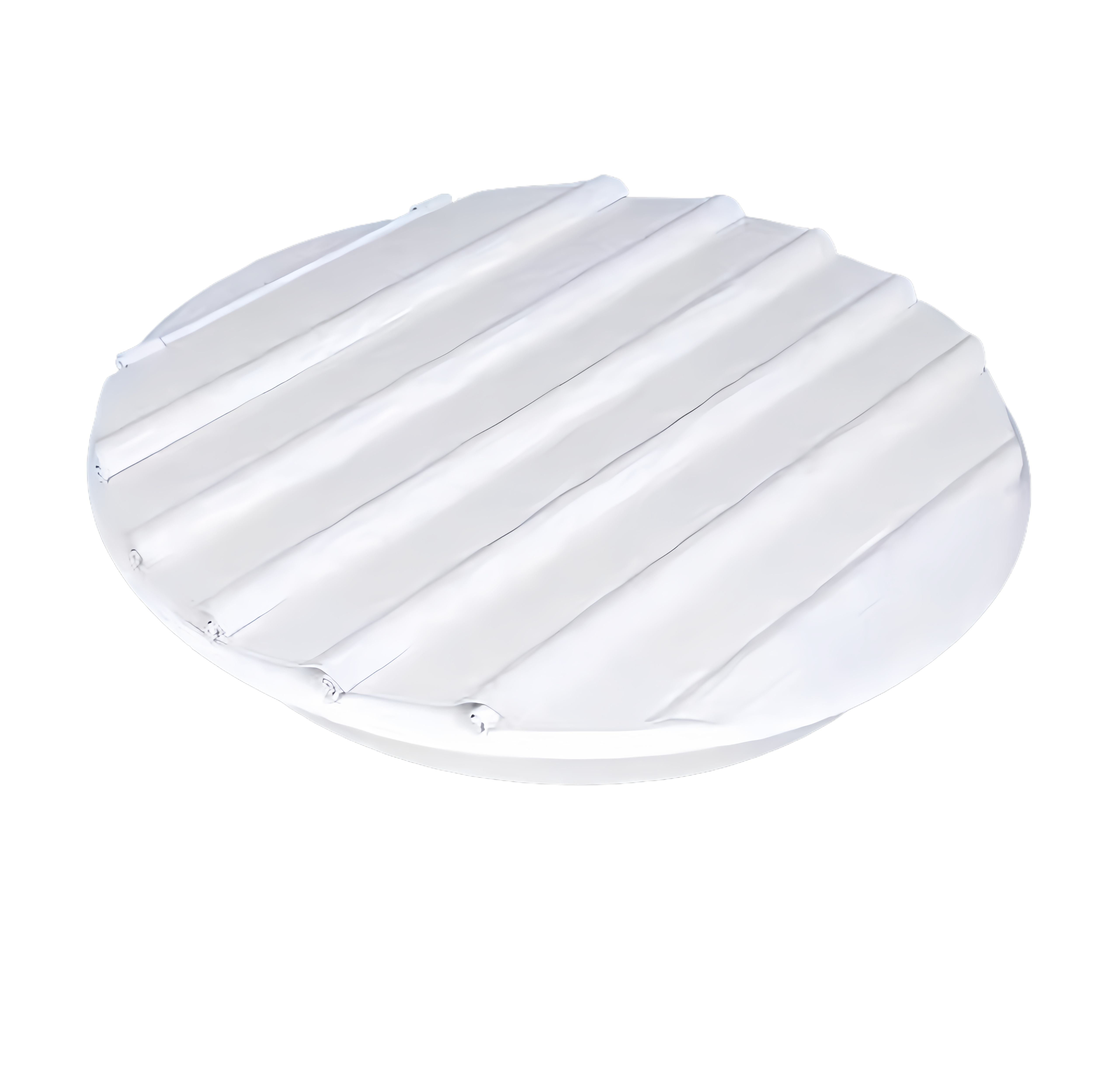 Aluminum Circular Axial Flow Fan Louvre air Outlet Self-closing Louvre Outdoor Rainproof and Return air Inlet protection Cover - Image 2
