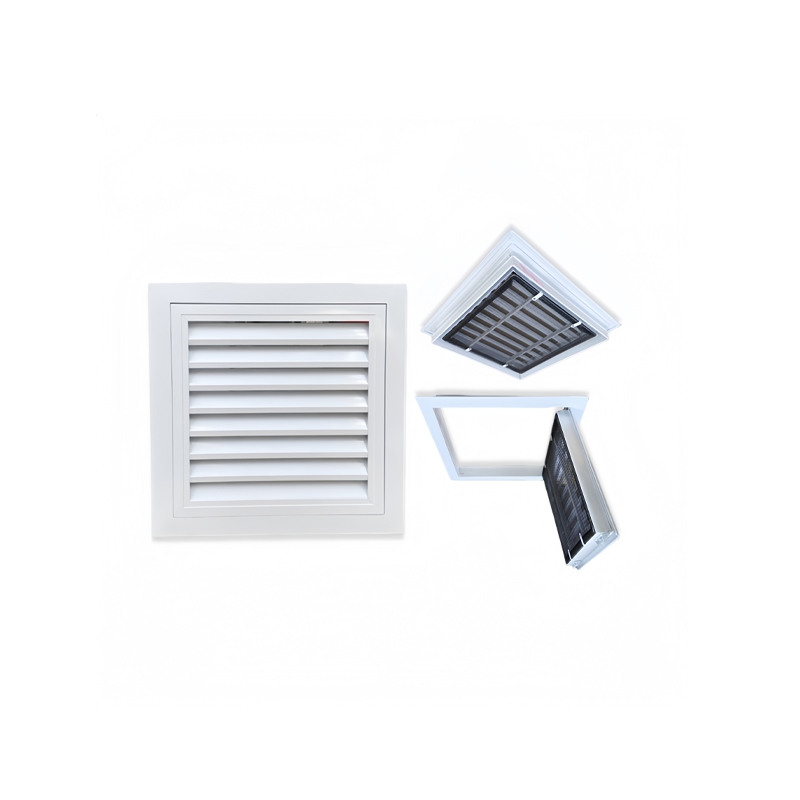 250*250mm Louvre Universal Aluminum Alloy Access Panel Inspected Opening Finished Ceiling Door Hinge Type Register & Grille