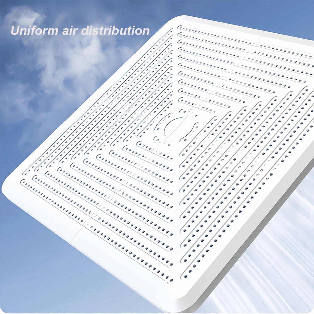 WANROM 300 Modern Air Vent Deflector Ceiling Air Conditioner Diverter No-Drill Installation Not Blocking Compatible for Most - Bild 3