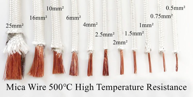 High-Temperature 0-1000C Mica Electromagnetic Heating Cable Nickel-Plated Heating Belt Conductor Heat Resistant Silicone Rubber - Image 2