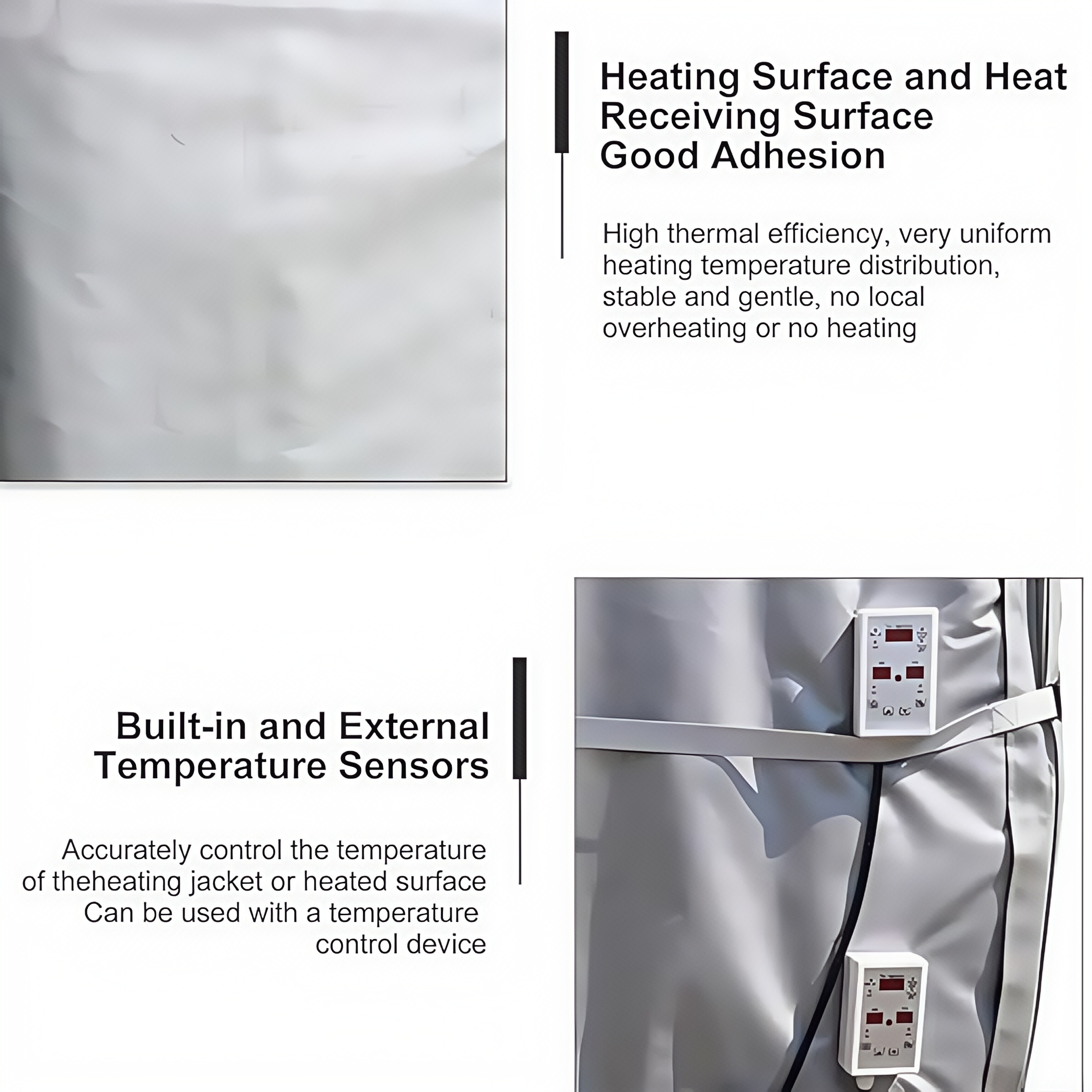 1000L 200L IBC 罐加热套,带恒温器 加热设备用加热套 - 图片 3