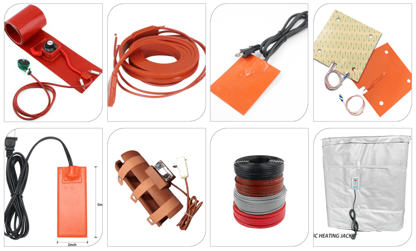 Composite Silicone Rubber Respirator Heating Sheet Container Medical Equipment Liquid Temperature Control Heating Tape - Image 6