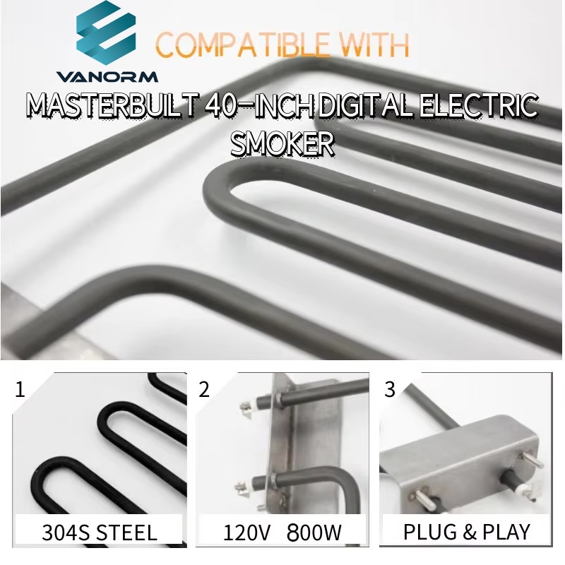 Masterbuilt Electric Smoker Replacement Part 800W Coil Heater 30" Digital Grill 9907120011 20071117 MB20071117 MB20073519 - ภาพ 6