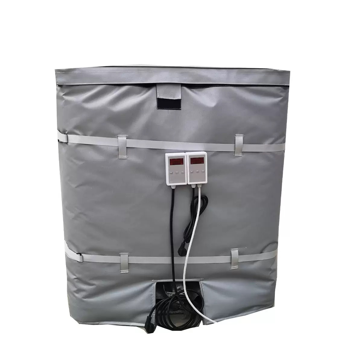 220V 2400w Electric Heater IBC Ton Drum Heating Tape for Medium-Large Containers Controllable Temperature Silicone Rubber