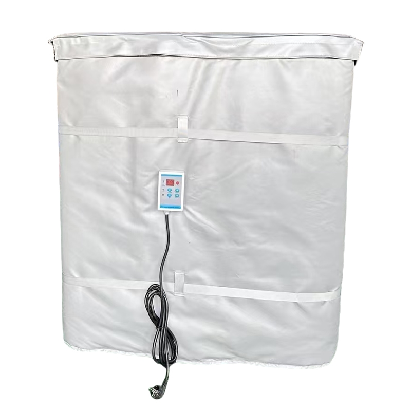 220V 2400w Electric Heater IBC Ton Drum Heating Tape for Medium-Large Containers Controllable Temperature Silicone Rubber - Image 2