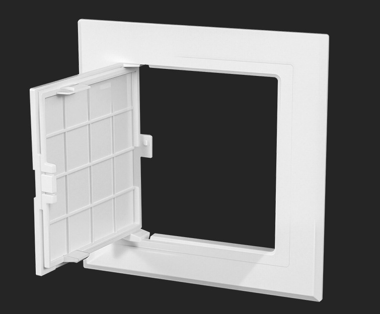 ABS Plastic Access Panel Suspended Ceiling Plug Cover for Inspection Maintenance Ugly AC Maintenance Port Registers Grilles