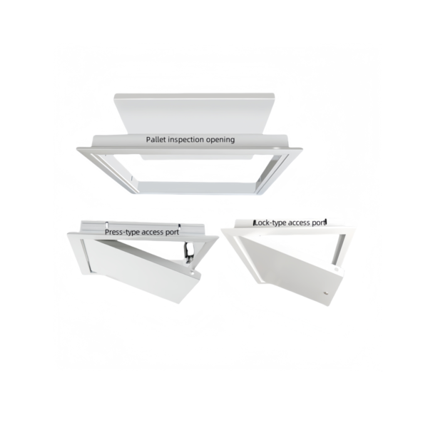 Modern Industrial Design Drywall Inlay Access Panel Aluminum Alloy with Lock Finished Ceiling Inspection Opening