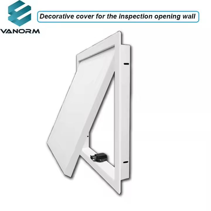 Modern Industrial Design Drywall Inlay Access Panel Aluminum Alloy with Lock Finished Ceiling Inspection Opening - Image 3