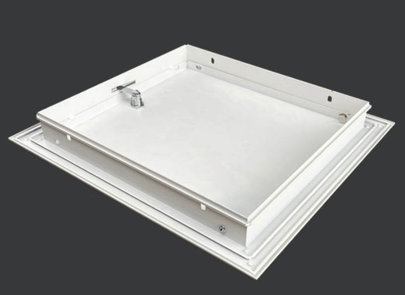 Aluminum Alloy Lock Type Access Panel Invisible Decorative Ceiling Inspection Opening Registers & ตะแกรง - ภาพ 4