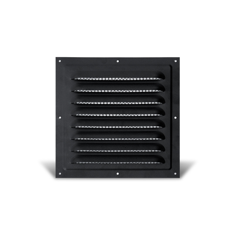 Modern Stainless Steel Rainproof Window Exhaust Hood Heat Dissipation Louvre Outlet for Office Ventilation Registers Grilles Use