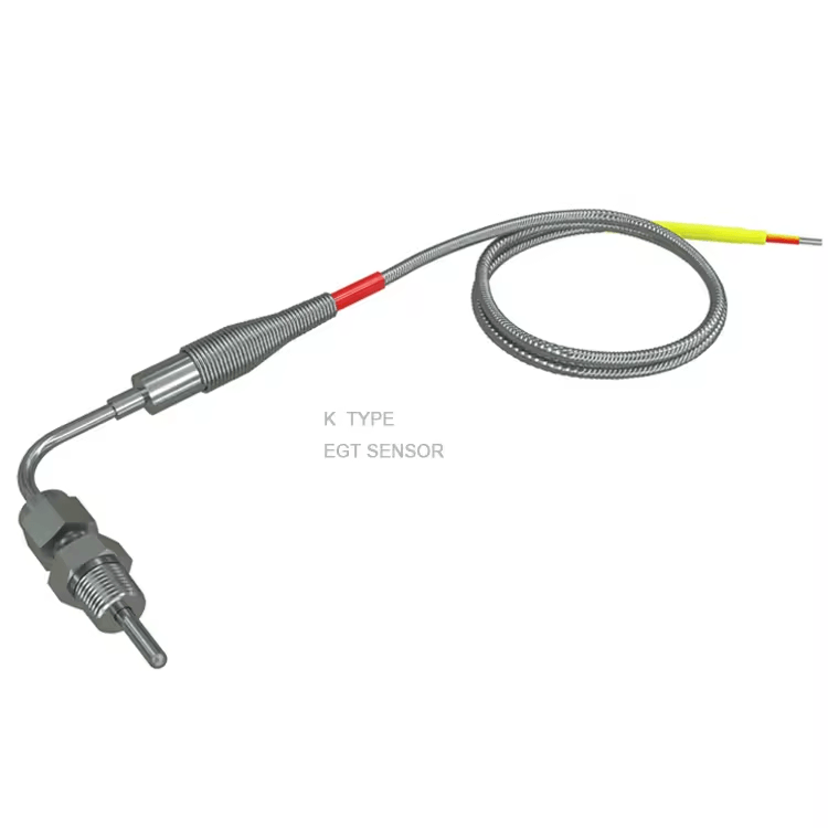 K Type Thermocouple EGT Probe 0-1150 Degree Exhaust Gas Temperature Sensor Exposed Tip Connector Customizable ODM for Engines - Image 5