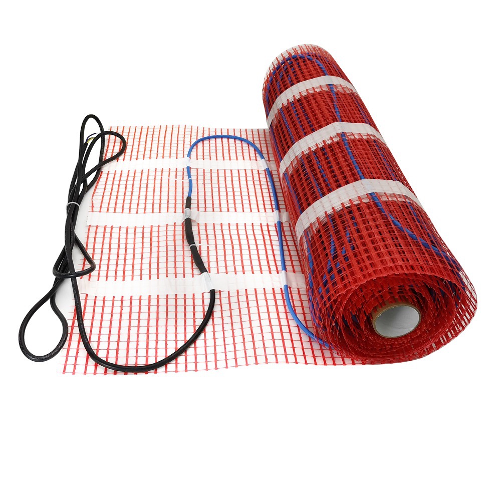 220V Home Use Flexible Electric Underfloor Heating Mat 150/200W/square Meter Glass Fiber Heat Element Heating Equipment - Image 2