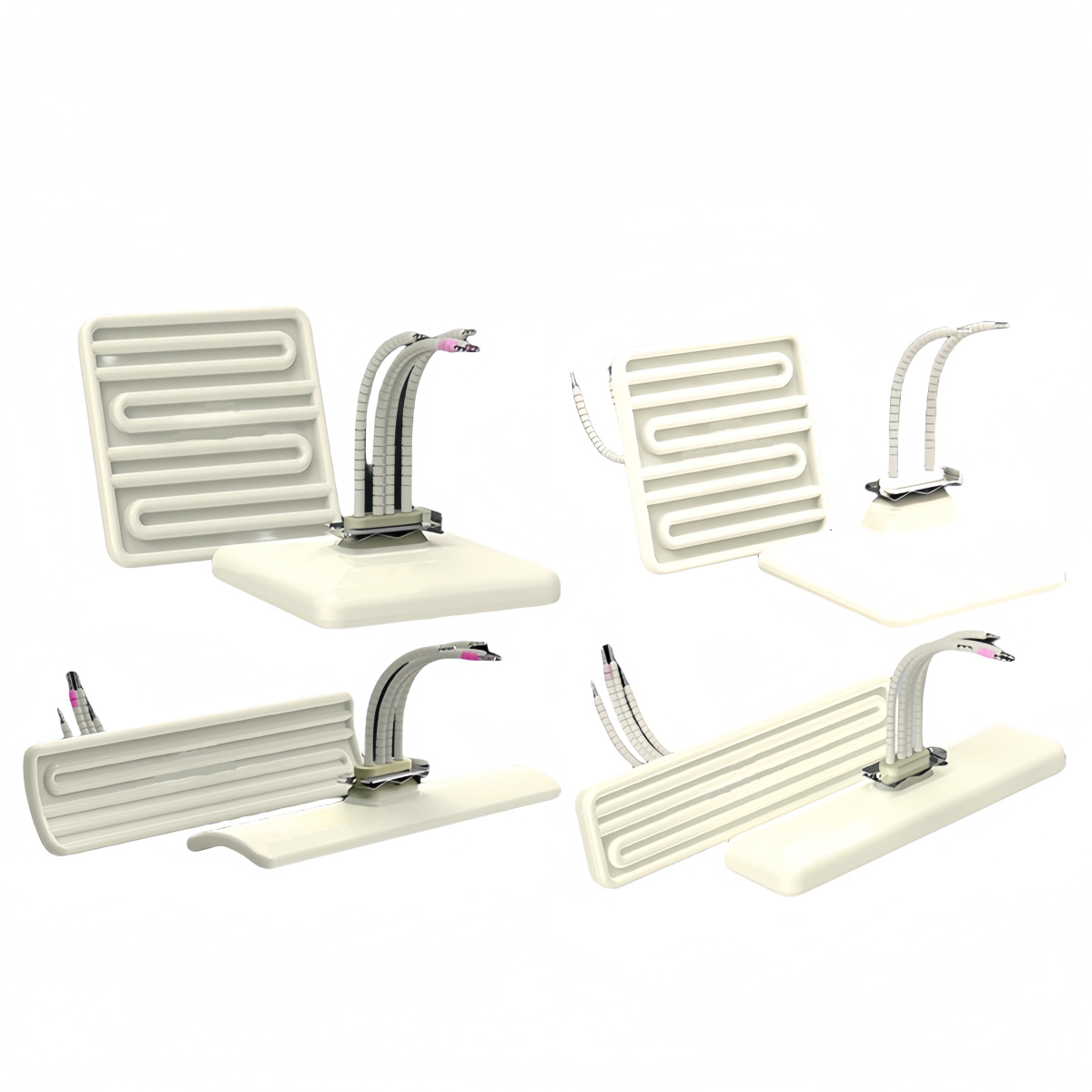 220v 650W Industrial Electric Heating Element Far Ceramic Infrared Heater with Thermocouple Heating Equipment