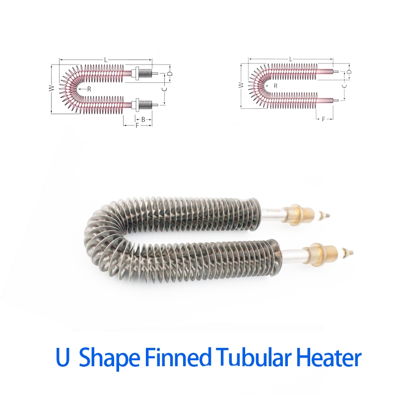 Competitive Price 220V 2500W Stainless Steel U Type Tubular Heating Element Fin Tube Air Heater - 영상 5