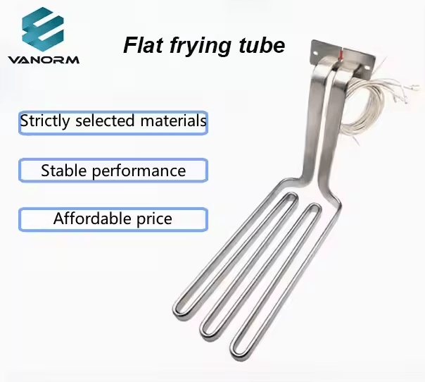 Stainless Steel Square Flat Electric Heater Rod Heating Tube for Deep Fryer - Image 3