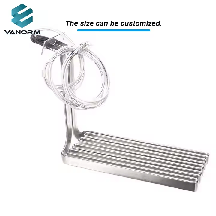 Stainless Steel Square Flat Electric Heater Rod Heating Tube for Deep Fryer - Image 4