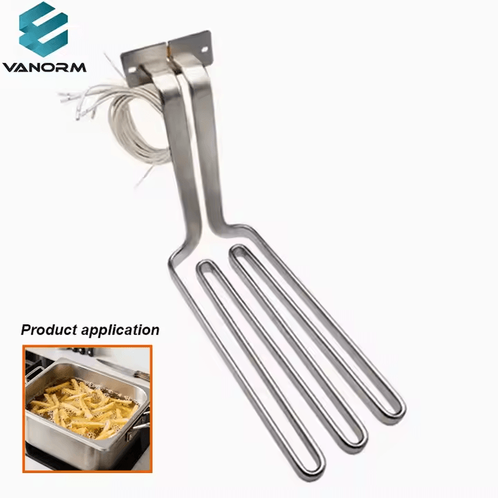 Stainless Steel Square Flat Electric Heater Rod Heating Tube for Deep Fryer - Image 6