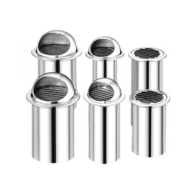 Customized Through-Wall Stainless Steel Air Intake Cap and Outlet Exhaust Covers for Outdoor AC Wall Mounted