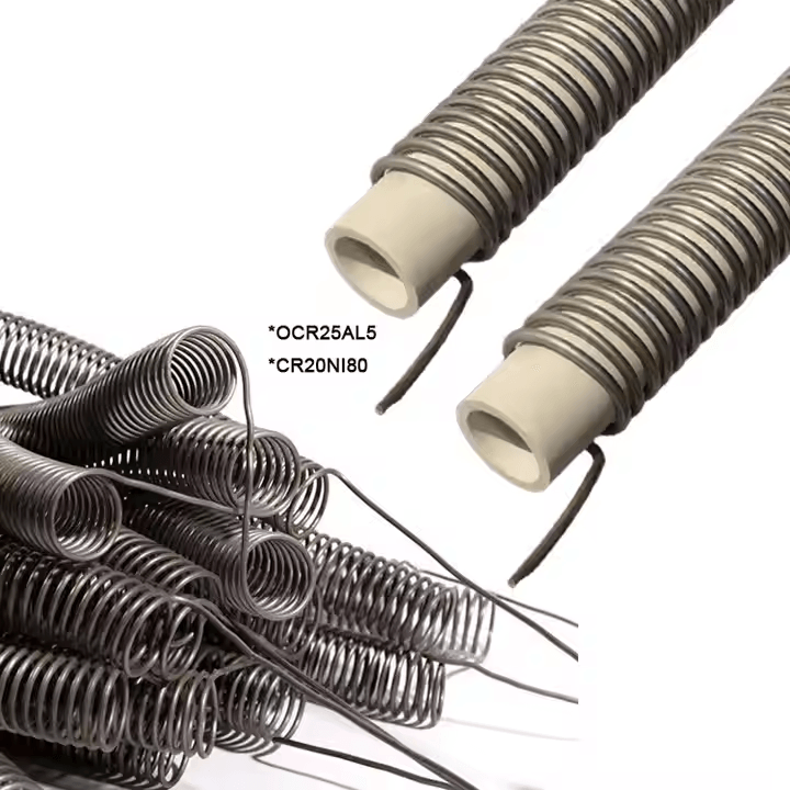 Ni80Cr20 Alloy Heating Element FeCrAl Wire for Electric Stove Heat Resistant Refrigeration Parts for Heater Applications - Image 3
