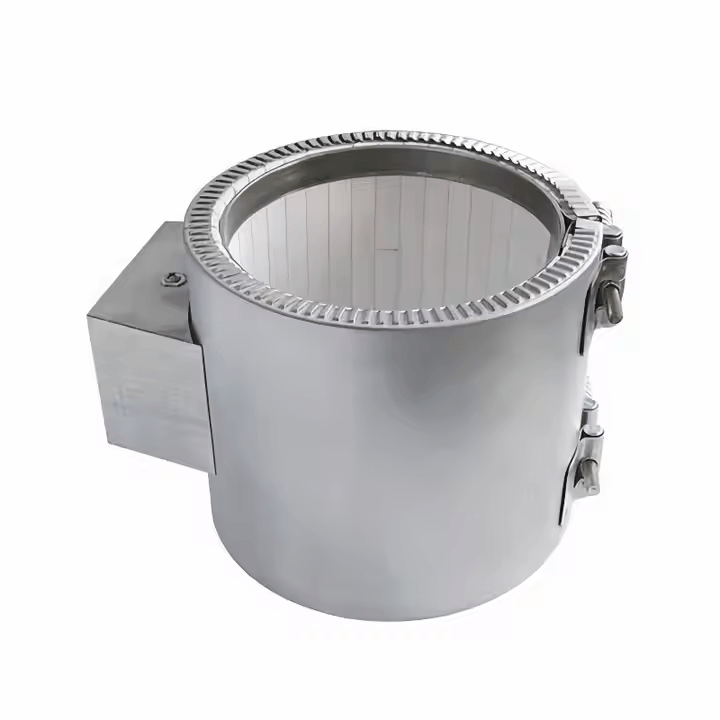 220V 1000W Electric Industrial Heating Equipment Screw Barrel Plastic Extruder with Ceramic Heater Coil Band - Image 3