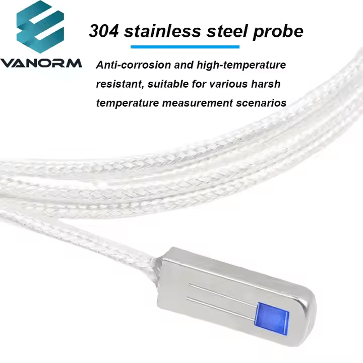 Customizable Surface Mount Pt100 Platinum Resistance Thermometer Adhesive Temperature Sensor End Face Probe for ODM & OEM - Image 5