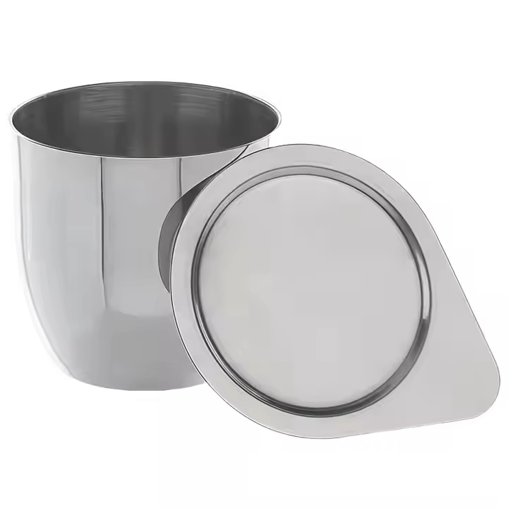 99.99% Cadinho de níquel 100ml 50ml 30ml, equipamento de secagem de laboratório com resistência a altas temperaturas para equipamento de aquecimento de laboratório de derretimento - Image 3