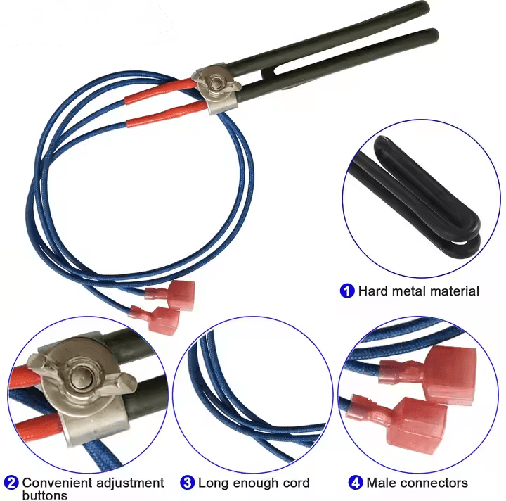 120V 380W Pellet Stove New Home Hotels Restaurants Farms Heating Wire Core Component - Image 6