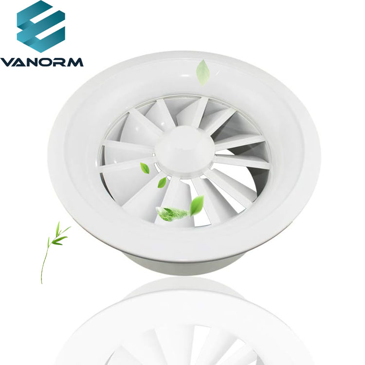 Modern Industrial Roof Exhaust Fans Gable Vent Light Swirl Diffusers Attic Ventilator HAVC System Air Conditioning - Image 6