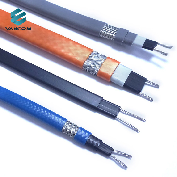 220V/230V防冻管加热系统硅橡胶自调节伴热电缆 - 图片 2