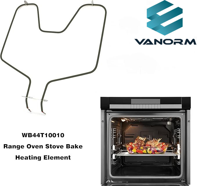 Easy Install WB44T10010 Stainless Steel Oven Heating Element Replacement for GE Hotpoint Stove/Oven 240V 2585W Bottom Heating - Image 2