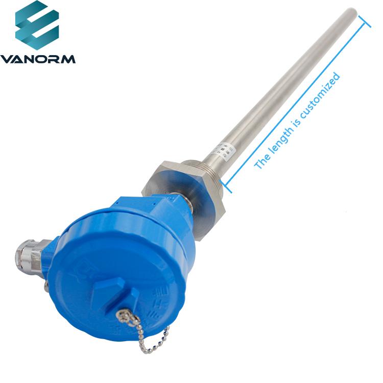 WZP-240 Explosion-Proof Thermoelectric Barrier Temperature Transmitter Pt100 Thermocouple Sensor with ODM Customization