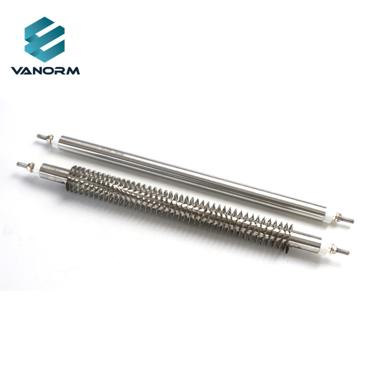 220v 1kw Industrial Stainless Steel Electric Finned air Oven Straight Heating Elements - Image 5