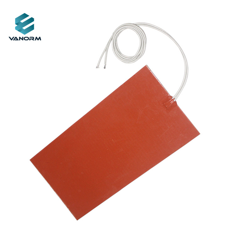 Customized 12V 24V 36V 48V 220V 100*200mm Industrial Electric Flexible Silicone Heater Heating Silicone Rubber Heater Pad - Image 6